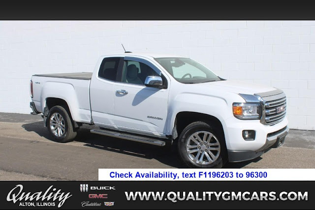 2015 GMC Canyon 4WD SLT Ext Cab